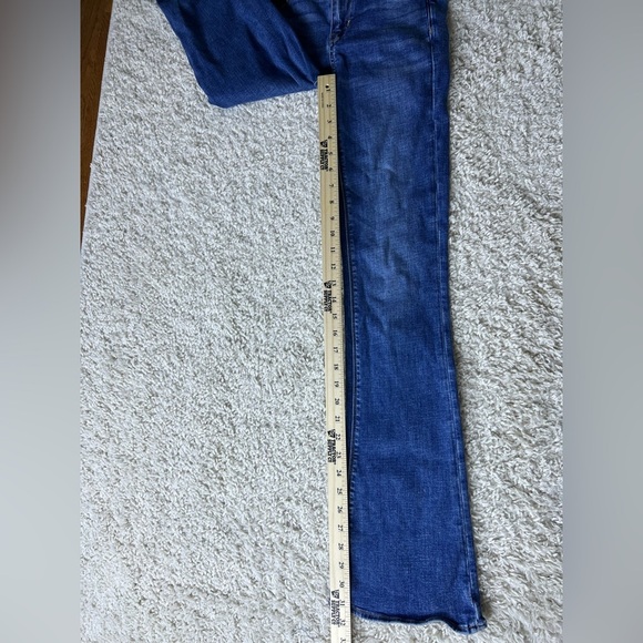 Women’s American Eagle Size 0Long Hi Rise Artist Flare Jeans - Picture 7 of 7